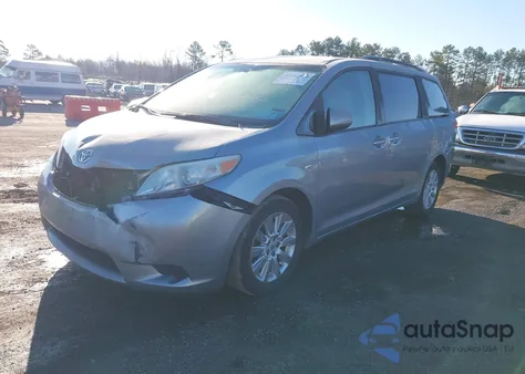 2011 Toyota Sienna Le from USA, damaged, VIN 5TDJK3DC5BS018711